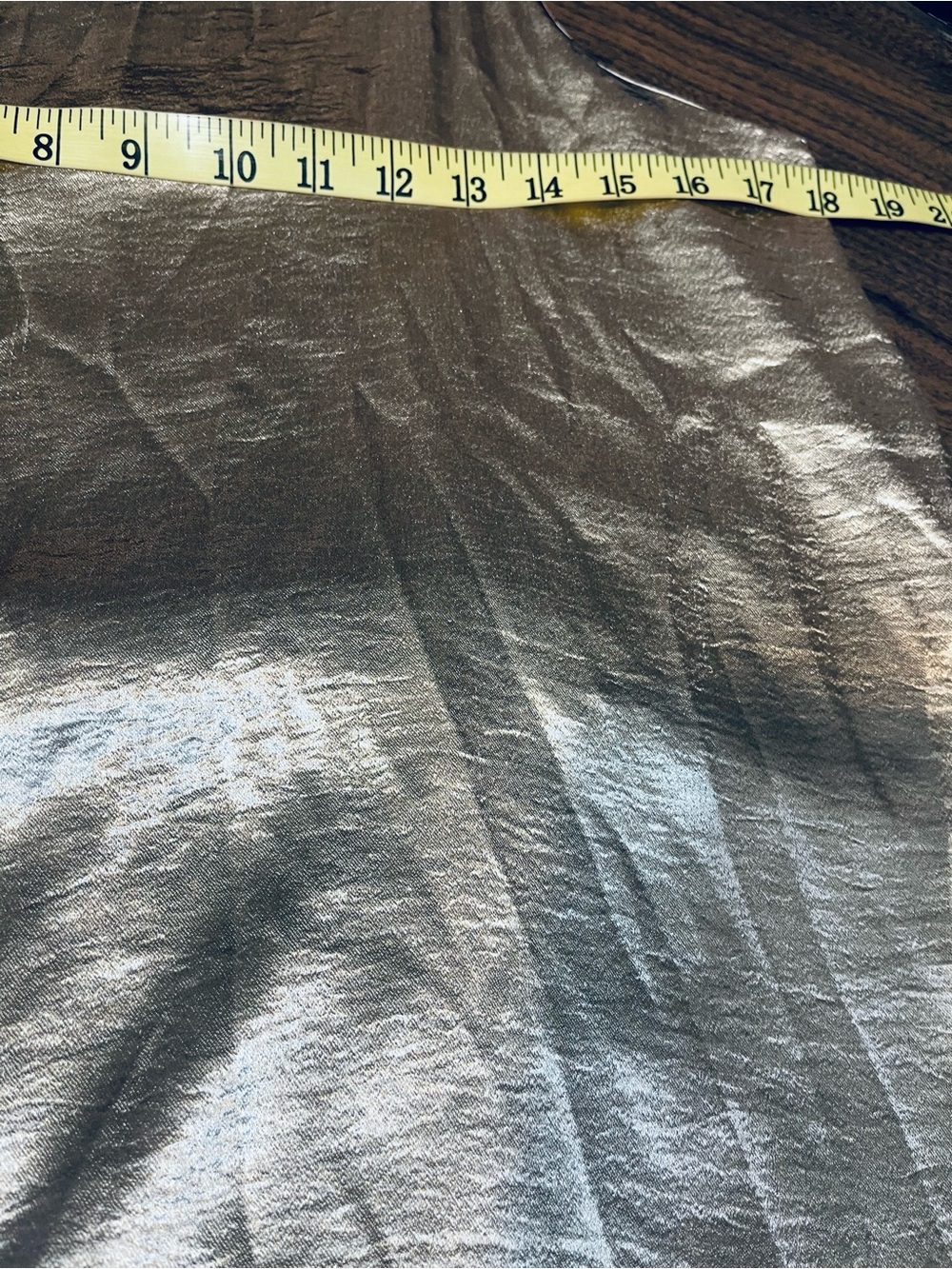 Tyche Cream Labelled Garment with Metallic Trim - Picture 4 of 5